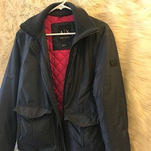 Armani Exhange Bomber Jacket with Collar